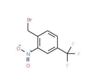 2-Nitro-4-(trifluoromethyl)benzyl bromide (CAS 162333-02-0) - chemical structure image