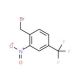 2-Nitro-4-(trifluoromethyl)benzyl bromide (CAS 162333-02-0) - chemical structure image