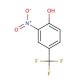 2-Nitro-4-(trifluoromethyl)phenol (CAS 400-99-7) - chemical structure image