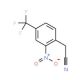 2-Nitro-4-(trifluoromethyl)phenylacetonitrile (CAS 13544-06-4) - chemical structure image