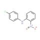 2-Nitro-4′-chlorodiphenylamine (CAS 23008-56-2) - chemical structure image
