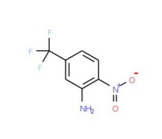 2-Nitro-5-(trifluoromethyl)aniline (CAS 402-14-2) - chemical structure image