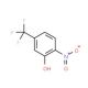2-Nitro-5-(trifluoromethyl)benzenol (CAS 402-17-5) - chemical structure image