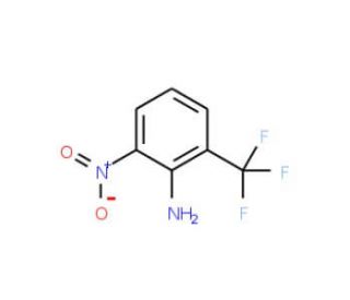 2-Nitro-6-(trifluoromethyl)aniline (CAS 24821-17-8) - chemical structure image