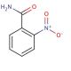 2-Nitrobenzamide (CAS 610-15-1) - chemical structure image