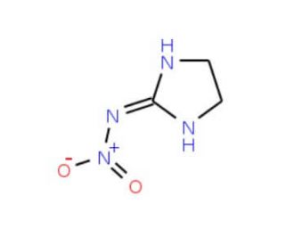 2-(Nitroimino)imidazolidine (CAS 5465-96-3) - chemical structure image