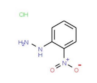 (2-nitrophenyl)hydrazine hydrochloride (CAS 6293-87-4) - chemical structure image