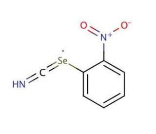 2-Nitrophenyl selenocyanate (CAS 51694-22-5) - chemical structure image