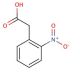 2-Nitrophenylacetic acid (CAS 3740-52-1) - chemical structure image