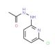 2-(N′-Acetylhydrazino)-6-chloropyridine (CAS 66999-51-7) - chemical structure image