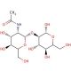 2-O-(2-Acetamido-2-deoxy-β-D-glucopyranosyl)-D-mannose (CAS 34621-73-3) - chemical structure image