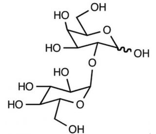 2-O-(&alpha;-D-Glucopyranosyl)-D-galactose (CAS 7368-73-2) - chemical structure image