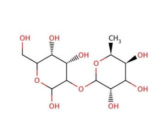 2-O-&alpha;-L-Fucopyranosyl-D-galactose (CAS 24656-24-4) - chemical structure image