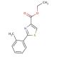 2-(O-Tolyl)thiazole-4-carboxylic acid ethyl ester (CAS 885278-51-3) - chemical structure image