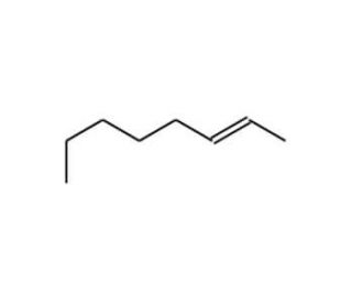 2-Octene, cis + trans (CAS 111-67-1) - chemical structure image