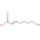 2-Octenoic acid (CAS 1871-67-6) - chemical structure image