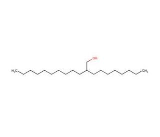 2-Octyl-1-dodecanol (CAS 5333-42-6) - chemical structure image