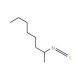2-Octyl isothiocyanate (CAS 69626-80-8) - chemical structure image