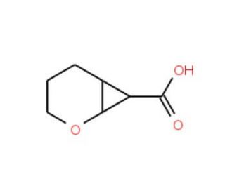 2-oxabicyclo[4.1.0]heptane-7-carboxylic acid (CAS 168141-96-6) - chemical structure image