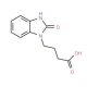2-Oxo-1-benzimidazolinebutyric Acid (CAS 3273-68-5) - chemical structure image