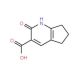 2-Oxo-2,5,6,7-tetrahydro-1H-[1]pyrindine-3-carboxylic acid (CAS 115122-63-9) - chemical structure image