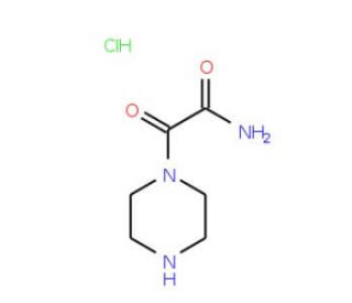 2-Oxo-2-piperazin-1-yl-acetamide hydrochloride - chemical structure image