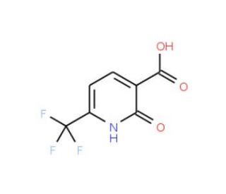 2-oxo-6-(trifluoromethyl)-1,2-dihydropyridine-3-carboxylic acid - chemical structure image
