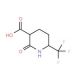 2-oxo-6-(trifluoromethyl)piperidine-3-carboxylic acid - chemical structure image