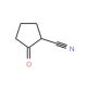 2-Oxocyclopentane-1-carbonitrile (CAS 2941-29-9) - chemical structure image