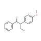 2-(p-Methoxyphenyl)butyrophenone (CAS 35258-39-0) - chemical structure image
