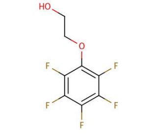 2-(Pentafluorophenoxy)ethanol (CAS 2192-55-4) - chemical structure image