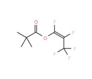 2-(Pentafluoropropenyl)pivalate (CAS 885275-40-1) - chemical structure image