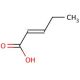 2-Pentenoic acid (CAS 13991-37-2) - chemical structure image