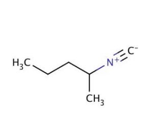 2-Pentyl isocyanide (CAS 355377-26-3) - chemical structure image