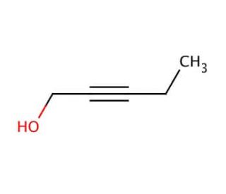 2-Pentyn-1-ol (CAS 6261-22-9) - chemical structure image