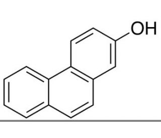 2-Phenanthrol (CAS 605-55-0) - chemical structure image