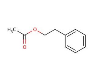 2-Phenethyl acetate (CAS 103-45-7) - chemical structure image
