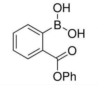 (2-(Phenoxycarbonyl)phenyl)boronic acid (CAS 2211934-51-7) - chemical structure image
