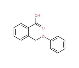 2-(Phenoxymethyl)benzoic acid (CAS 724-98-1) - chemical structure image