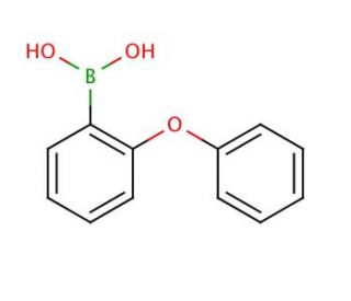 2-Phenoxyphenylboronic acid (CAS 108238-09-1) - chemical structure image