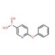 2-Phenoxypyridine-5-boronic acid (CAS 1270921-80-6) - chemical structure image
