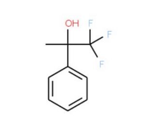 2-Phenyl-1,1,1-trifluoropropan-2-ol, (CAS 426-54-0) - chemical structure image