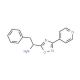 2-phenyl-1-(3-pyridin-4-yl-1,2,4-oxadiazol-5-yl)ethanamine - chemical structure image