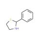 2-Phenyl-1,3-thiazolane (CAS 4569-82-8) - chemical structure image