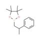 2-Phenyl-1-propylboronic acid pinacol ester (CAS 280559-30-0) - chemical structure image