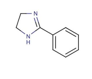 2-Phenyl-2-imidazoline (CAS 936-49-2) - chemical structure image