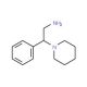 2-Phenyl-2-piperidin-1-yl-ethylamine (CAS 5815-73-6) - chemical structure image
