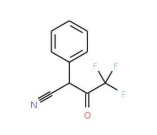 2-Phenyl-2-(trifluoroacetyl)acetonitrile, tech (CAS 492-16-0) - chemical structure image