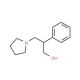 2-Phenyl-3-pyrrolidin-1-yl-propan-1-ol (CAS 889942-49-8) - chemical structure image