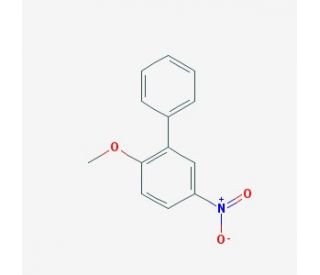 2-Phenyl-4-nitro-anisol (CAS 15854-75-8) - chemical structure image